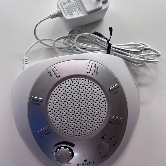 HOMEDICS 100903 White Noise Spa Sound Machine w\ 6 sounds **USED** - Picture 2 of 5